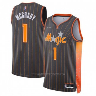 Maillot Orlando Magic Tracy McGrady #1 Ville 2021-22 Marron