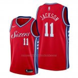 Maillot Philadelphia 76ers Demetrius Jackson #11 Statement Rouge