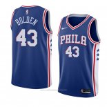 Maillot Philadelphia 76ers Jonah Bolden #43 Icon 2017-18 Bleu