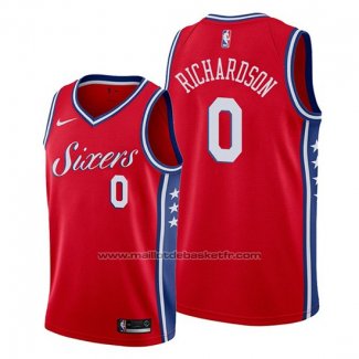 Maillot Philadelphia 76ers Josh Richardson #0 Statement Rouge