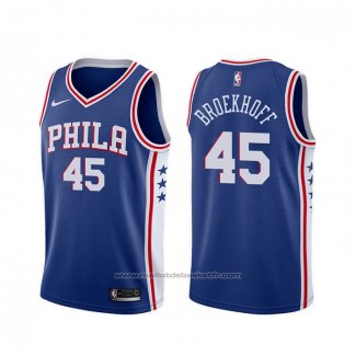 Maillot Philadelphia 76ers Ryan Broekhoff #45 Icon Bleu