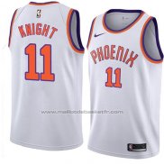 Maillot Phoenix Suns Brandon Knight #11 Hardwood Classic 2018 Blanc