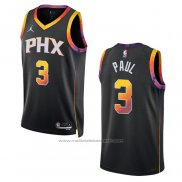 Maillot Phoenix Suns Chris Paul #3 Statement 2022-23 Noir