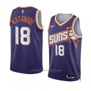 Maillot Phoenix Suns Yuta Watanabe #18 Icon 2023-24 Volet