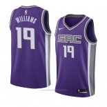 Maillot Sacramento Kings Troy Williams #19 Icon 2018 Volet