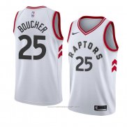 Maillot Toronto Raptors Chris Boucher #25 Association 2018 Blanc