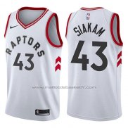 Maillot Toronto Raptors Pascal Siakam #43 Association 2017-18 Blanc