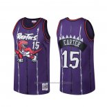 Maillot Toronto Raptors Vince Carter #15 Hardwood Classics Volet