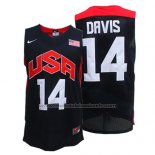 Maillot USA 2012 Anthony Davis #14 Noir