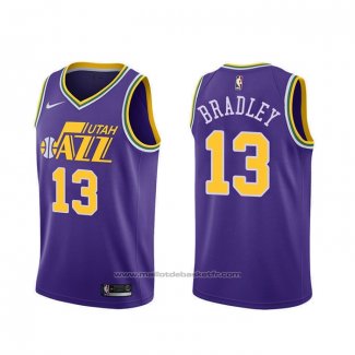 Maillot Utah Jazz Tony Bradley #13 Hardwood Classics Volet