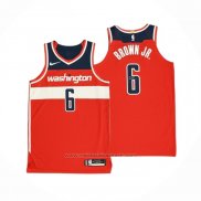 Maillot Washington Wizards Troy Brown JR. #6 Icon Authentique Rouge