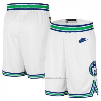 Short Minnesota Timberwolves Hardwood Classic Blanc