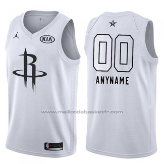 Maillot All Star 2018 Houston Rockets Nike Personnalise Blanc