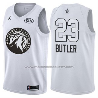 Maillot All Star 2018 Minnesota Timberwolves Jimmy Butler #23 Blanc