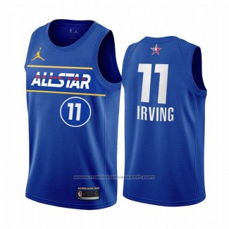 Maillot All Star 2021 Brooklyn Nets Kyrie Irving #11 Bleu