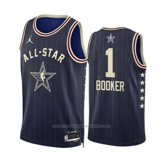 Maillot All Star 2024 Phoenix Suns Devin Booker #1 Bleu