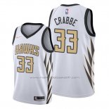 Maillot Atlanta Hawks Allen Crabbe #33 Ville Blanc