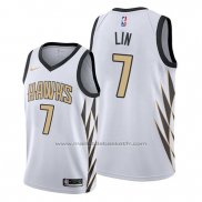 Maillot Atlanta Hawks Jeremy Lin #7 Ville Edition Blanc
