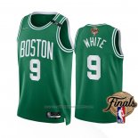 Maillot Boston Celtics Derrick White #9 Icon 2022 NBA Finals Vert