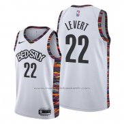 Maillot Brooklyn Nets Caris Levert #22 Ville 2019-20 Blanc