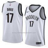 Maillot Brooklyn Nets Ed Davis #17 Association 2018 Blanc