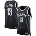 Maillot Brooklyn Nets James Harden #13 Icon 2021-22 Noir