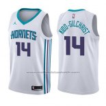 Maillot Charlotte Hornets Michael Kidd-Gilchrist #14 Association 2017-18 Blanc