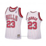 Maillot Chicago Bulls Michael Jordan #23 Reload Hardwood Classics Blanc