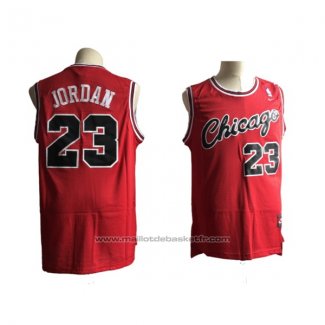 Maillot Chicago Bulls Michael Jordan #23 Retro Rouge2