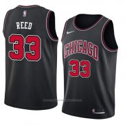 Maillot Chicago Bulls Willie Reed #33 Statement 2018 Noir