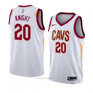 Maillot Cleveland Cavaliers Brandon Knight #20 Association 2018 Blanc