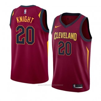 Maillot Cleveland Cavaliers Brandon Knight #20 Icon 2018 Rouge