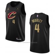 Maillot Cleveland Cavaliers Evan Mobley #4 Statement 2022-23 Noir