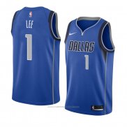 Maillot Dallas Mavericks Courtney Lee #1 Icon 2018 Bleu