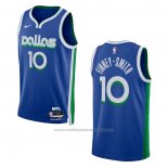 Maillot Dallas Mavericks Dorian Finney-smith #10 Ville 2022-23 Bleu