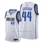Maillot Dallas Mavericks Justin Jackson #44 Association Blanc