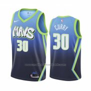 Maillot Dallas Mavericks Seth Curry #30 Ville Edition Bleu