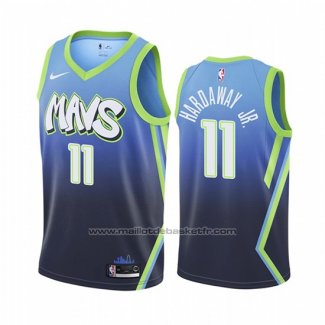 Maillot Dallas Mavericks Tim Hardaway Jr. #11 Ville Edition Bleu