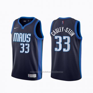 Maillot Dallas Mavericks Willie Cauley-stein #33 Earned 2020-21 Bleu