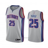 Maillot Detroit Pistons Derrick Rose #25 Statement 2020-21 Gris