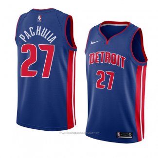 Maillot Detroit Pistons Zaza Pachulia #27 Icon 2018 Bleu