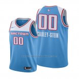 Maillot Enfant Sacramento Kings Willie Cauley-Stein #00 Ville Edition 2018-19 Bleu