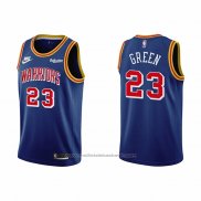 Maillot Golden State Warriors Draymond Green #23 75th Anniversary Bleu