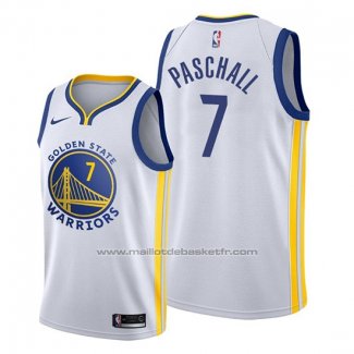 Maillot Golden State Warriors Eric Paschall #7 Association Blanc