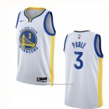 Maillot Golden State Warriors Jordan Poole #3 Association 2022-23 Blanc