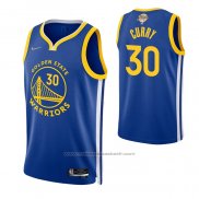 Maillot Golden State Warriors Stephen Curry #30 Icon 2022 NBA Finals Bleu