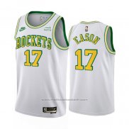 Maillot Houston Rockets Tari Eason #17 Classic 2022-23 Blanc