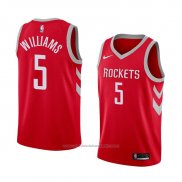 Maillot Houston Rockets Troy Williams #5 Icon 2018 Rouge
