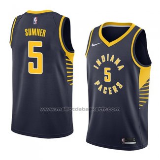 Maillot Indiana Pacers Edmond Sumner #5 Icon 2018 Bleu