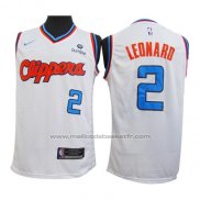 Maillot Los Angeles Clippers Kawhi Leonard #2 2019-20 Blanc